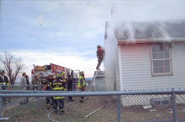 Amish Schoolhouse fire, School Lane Road & Route 340... 11/27/05