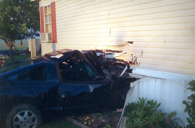 Car into a home, Route 340 west of Meetinghouse Road...6/6/06