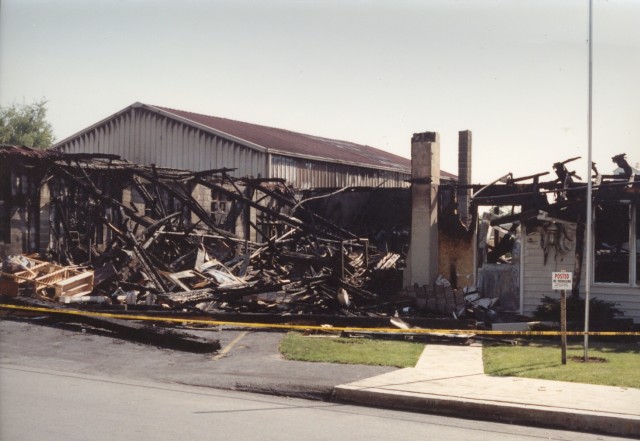 The day after the Musselman's lumberyard fire; June 1994. We assisted full company to New Holland at this fire.