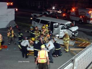 Ambulance 4-9 assisted the Paradise FC on this mass casualty accident on Route 30... 5/27/07  (Photo Courtesy Chris Kennedy, Gap FC)