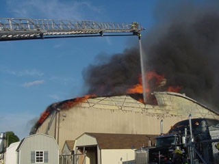 We assisted Kinzer FC on this 2 alarm fire on Route 30; 6/3/06 (Photo Courtesy Chris Kennedy,Gap FC)