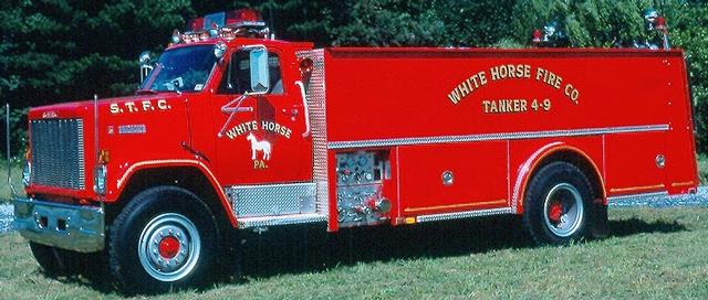 1984 GMC Brigadier/ Conestoga  500/2000 tanker. Served from 1984 to 1996. SP Ryan pic/Mattson Collection/firepics.net