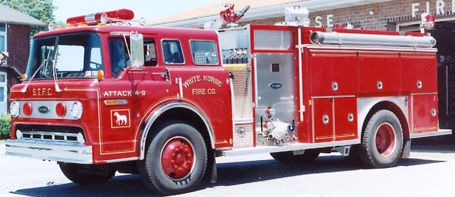 1989 Ford/E-One 1250/1250 pumper. Served from 1989 to 2004. Designated Attack 4-9 initally, moved to Engine 4-9-1 in the early 90's. Rich Rudisill pic/Mattson Collection/firepics.net