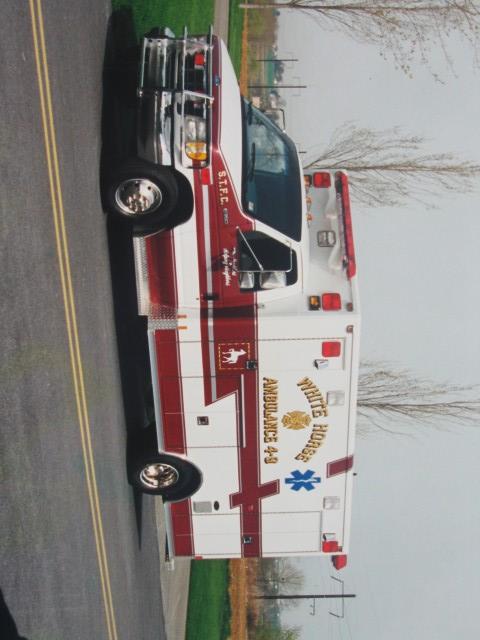 1993 Ford E350/E-One Ambulance.
In service from 1993 to 1998.