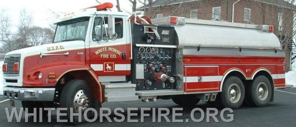 The 1997 Freightliner/ New Lexington Tanker/Pumper (C. Eno photo)